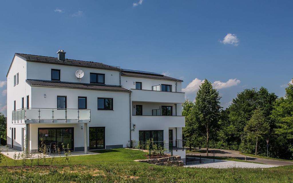 באד אבאך Gaestehaus Turmblick מראה חיצוני תמונה